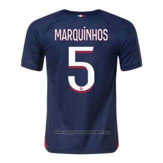 Camisola Paris Saint-Germain Jogador Marquinhos 1º 2023-2024