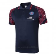 Camisola Polo Paris Saint-Germain 2020-2021 Azul