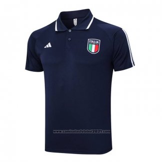 Camisola Polo del Italia 2023-2024 Azul