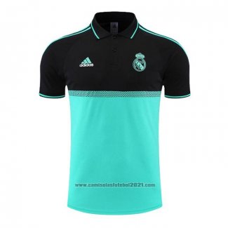 Camisola Polo del Real Madrid 2022-2023 Preto Y Verde