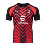 Camisola Pre Match del AC Milao 2023 Vermelho