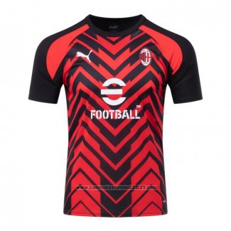 Camisola Pre Match del AC Milao 2023 Vermelho