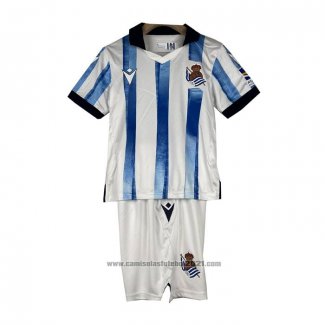 Camisola Real Sociedade 1º Crianca 2023-2024