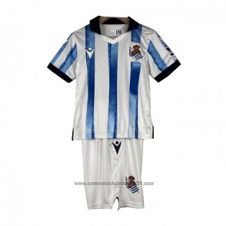 Camisola Real Sociedade 1º Crianca 2023-2024