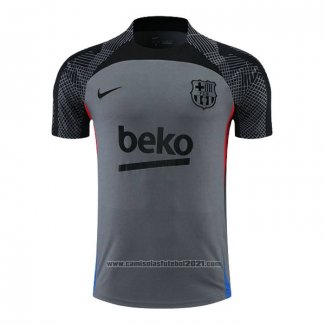 Camisola de Treinamento Barcelona 2022-2023 Cinza