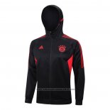 Jaqueta Hoodie Bayern de Munique 2023-2024 Preto