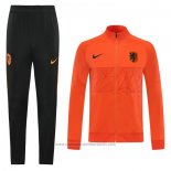Jaqueta de Treinamento Holanda 2020 Orange