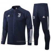 Jaqueta de Treinamento Juventus Crianca 2020-2021 Azul