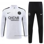 Sueter de Treinamento Paris Saint-Germain Crianca 2023-2024 Branco