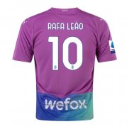 Camisola AC Milao Jogador Rafa Leao 3º 2023-2024