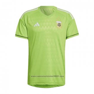 Camisola Argentina Goleiro 2022 Verde