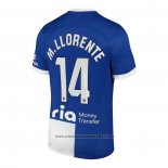 Camisola Atletico Madrid Jogador M.Llorente 2º 2023-2024