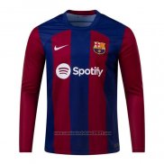 Camisola Barcelona 1º Manga Comprida 2023-2024