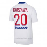Camisola Paris Saint-Germain Jogador Kurzawa 2º 2020-2021