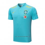 Camisola Polo del Brasil 2022-2023 Azul