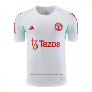 Treinamento Manchester United 2023-2024 Branco