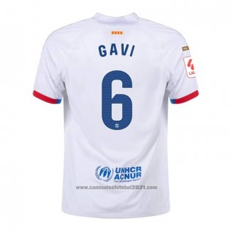 Camisola Barcelona Jogador Gavi 2º 2023-2024