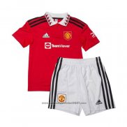 Camisola Manchester United 1º Crianca 2022-2023