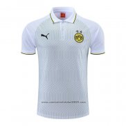 Camisola Polo del Dortmund 2022-2023 Branco Y Verde