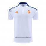 Camisola Polo del Real Madrid 2022-2023 Branco Y Azul