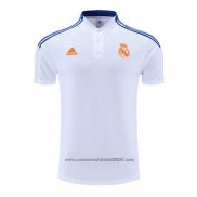 Camisola Polo del Real Madrid 2022-2023 Branco Y Azul