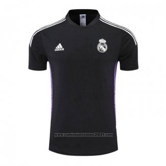 Camisola de Treinamento Real Madrid 2022-2023 Preto Y Purpura