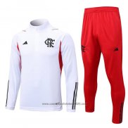 Sueter de Treinamento Flamengo 2023-2024 Branco