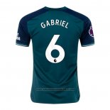 Camisola Arsenal Jogador Gabriel 3º 2023-2024
