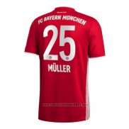 Camisola Bayern de Munique Jogador Muller 1º 2020-2021