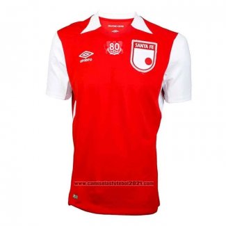 Camisola Independient Santa Fe 80 Anos 2021 Tailandia