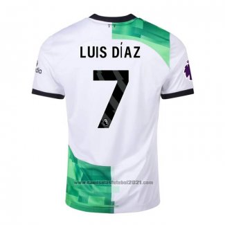 Camisola Liverpool Jogador Luis Diaz 2º 2023-2024