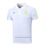 Camisola Polo del Arsenal 2023-2024 Branco