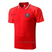 Camisola Polo del Paris Saint-Germain 2022-2023 Vermelho