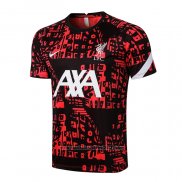 Camisola Treinamento Liverpool 2021-2022 Vermelho