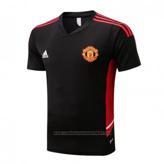 Camisola de Treinamento Manchester United 2022-2023 Preto