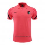 Camisola Polo del Atletico Madrid 2022-2023 Rosa