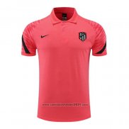 Camisola Polo del Atletico Madrid 2022-2023 Rosa