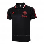 Camisola Polo del Manchester United 2023-2024 Preto