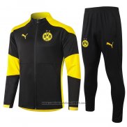 Jaqueta de Treinamento Dortmund 2020-2021 Preto