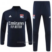 Sueter de Treinamento Lyon 2022-2023 Azul