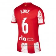 Camisola Atletico Madrid Jogador Koke 1º 2021-2022