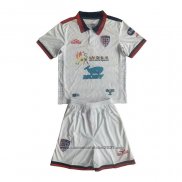 Camisola Cagliari Calcio 2º Crianca 2023-2024