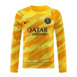 Camisola Paris Saint-Germain Goleiro Manga Comprida 2023-2024 Amarelo