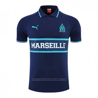 Camisola Polo del Olympique Marsella 2022-2023 Azul Marino