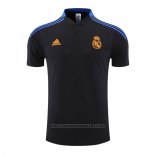 Camisola Polo del Real Madrid 2022-2023 Preto Y Azul