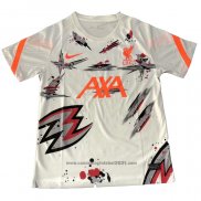 Camisola Treinamento Liverpool 2021 Branco