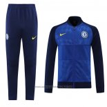 Jaqueta de Treinamento Chelsea 2021-2022 Azul