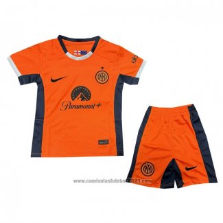 Camisola Inter de Milao 3º Crianca 2023-2024