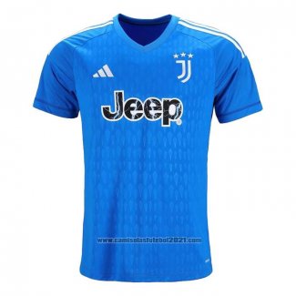 Camisola Juventus Goleiro 2023-2024 Azul