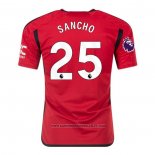 Camisola Manchester United Jogador Sancho 1º 2023-2024